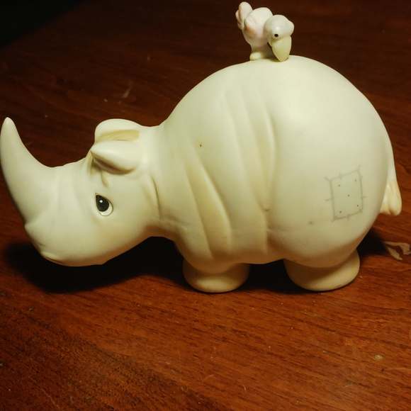 Enesco Precious Moments Rhinoceros  1988 vintage - Picture 1 of 6